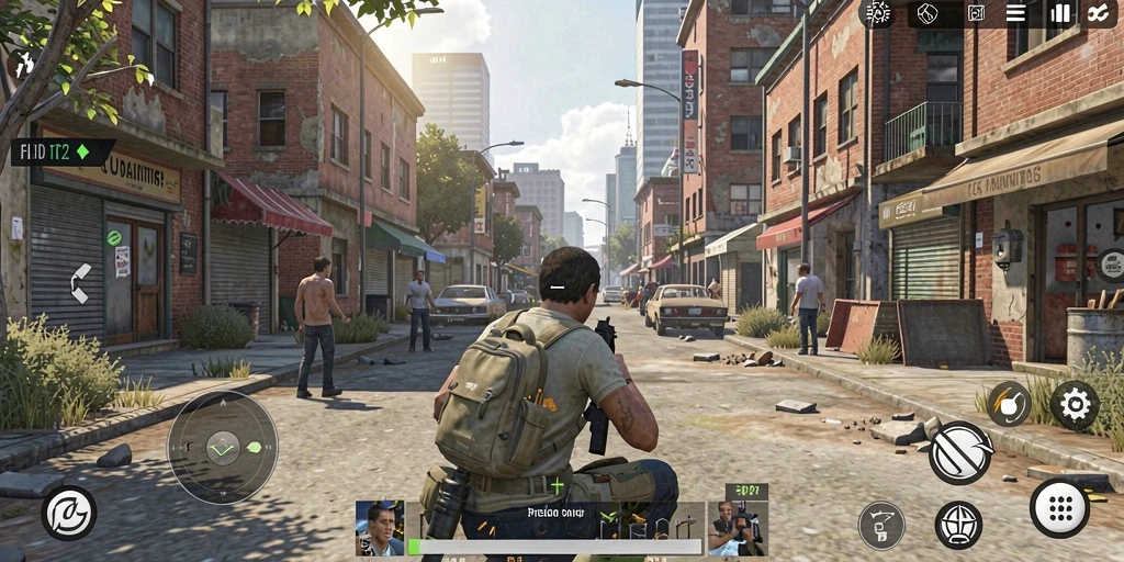 mnduit - Screenshot fitur multiplayer yang memungkinkan bermain bersama teman.