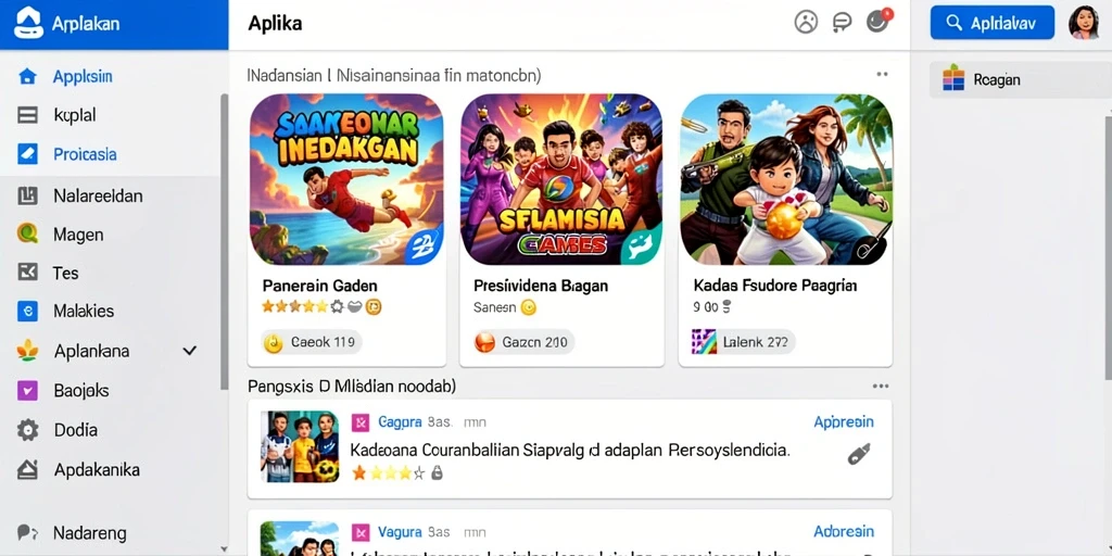 pcx777 - Tangkapan layar menampilkan menu pembaruan dengan item eksklusif.